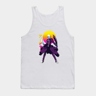 Archer Fate Stay Night Anime Retrowave Tank Top